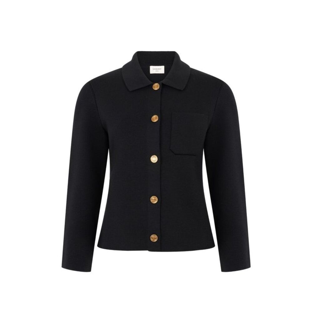 Saint Laurent Women's Jackets Black